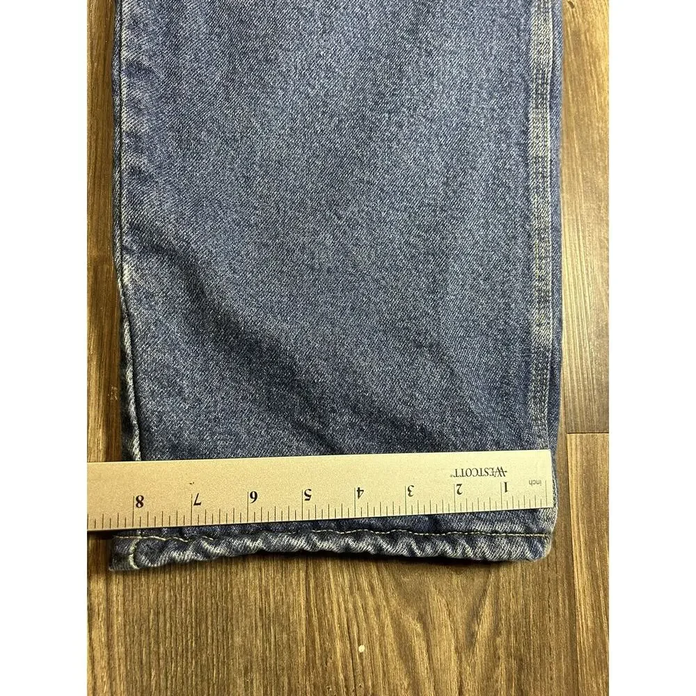 Wrangler‎ Riggs Workwear Thermal Lined Relaxed Fit Denim Jeans Men's 44x30